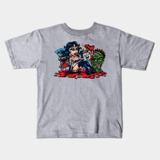 Axe Chick Kids T-Shirt